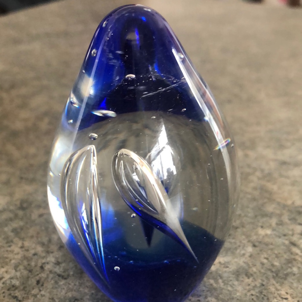 Paper Weight by Seapoot Blue